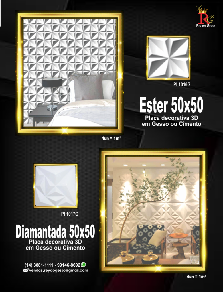 catalogo Rey do gesso