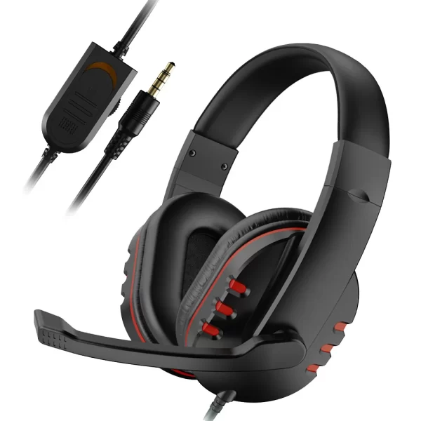 Fones de Ouvido Gamer com Microfone Integrado com Fio 3,5mm - Image 2