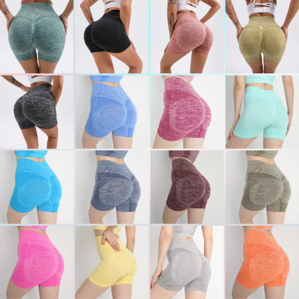 Shorts Push up levanta bumbum com cintura alta e sem costura - Image 24