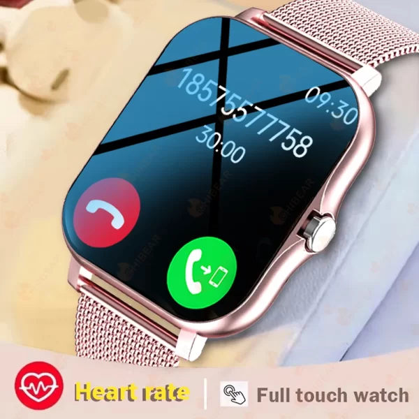 Relógio Smartwatch 1,69" Touchscreen com Chamadas Bluetooth