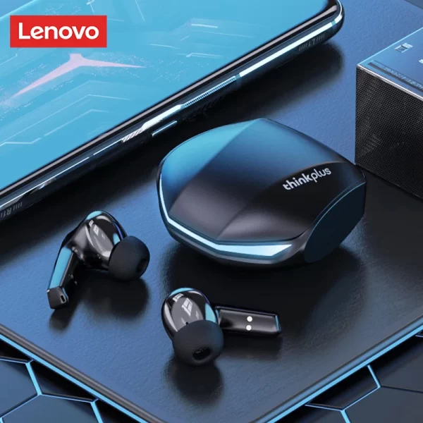 Fone de Ouvido Bluetooth Lenovo GM2 Pro 5.3 – Alta Qualidade de Som, Baixa Latência e Microfone Integrado - Image 8