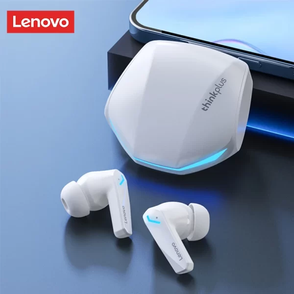 Fone de Ouvido Bluetooth Lenovo GM2 Pro 5.3 – Alta Qualidade de Som, Baixa Latência e Microfone Integrado - Image 10